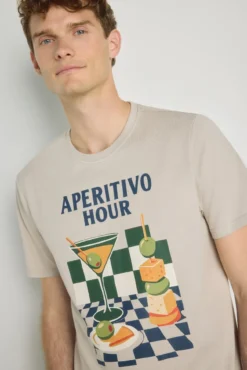 T-shirt de manga curta