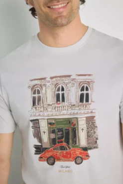 T-shirt de manga curta