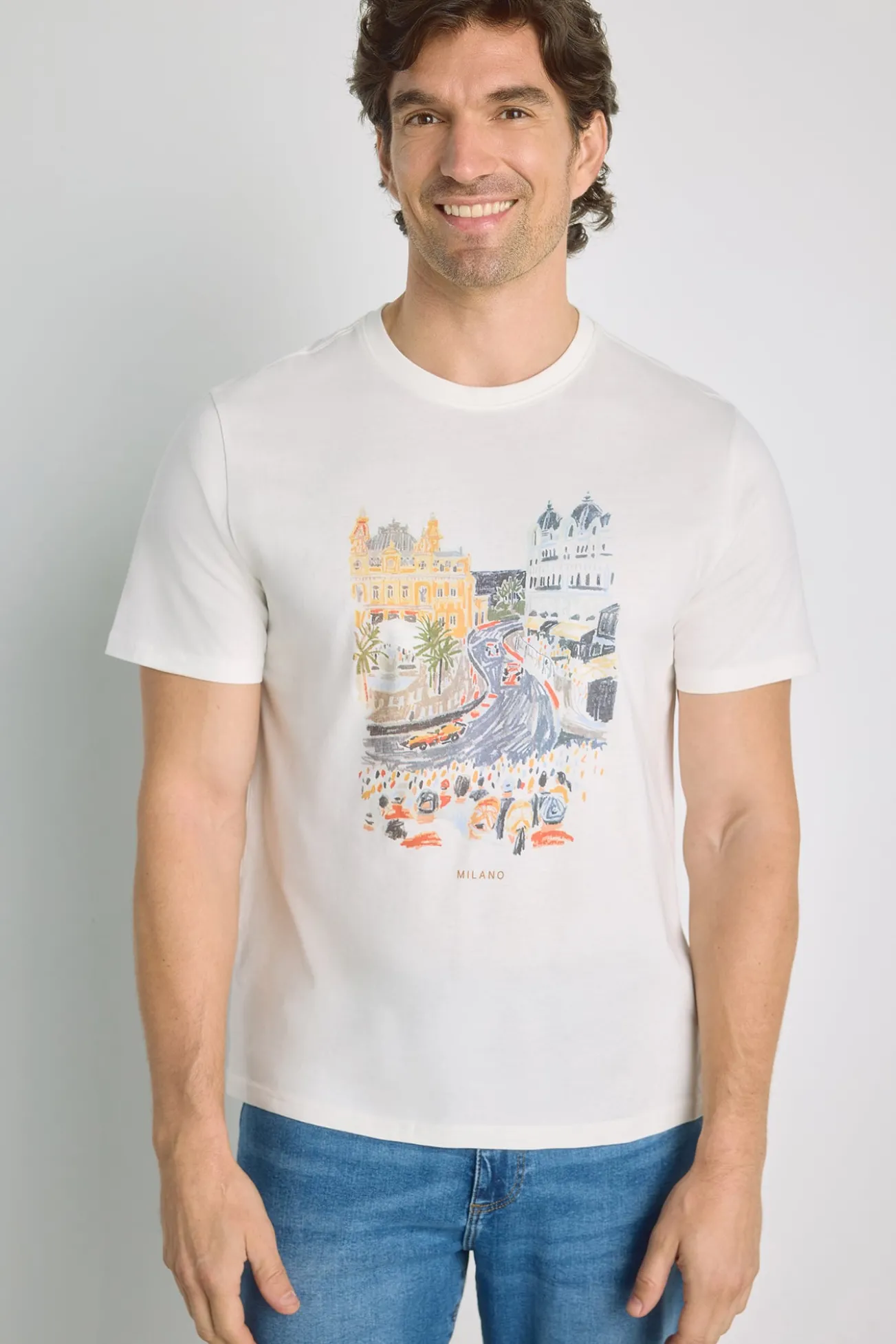 T-shirt de manga curta