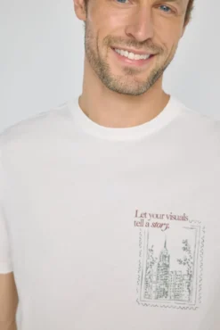 T-shirt de manga curta