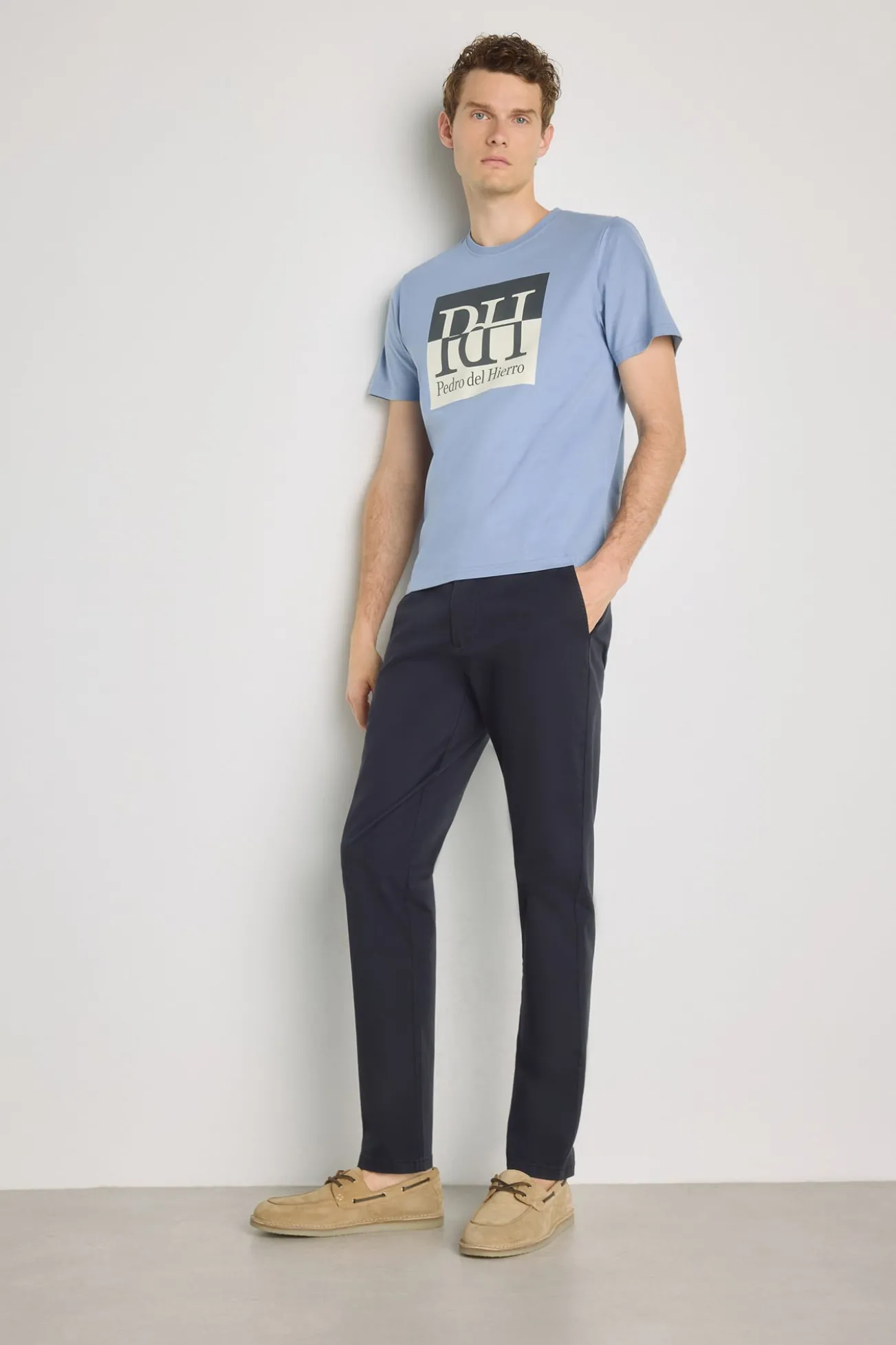 T-shirt de manga curta estampada