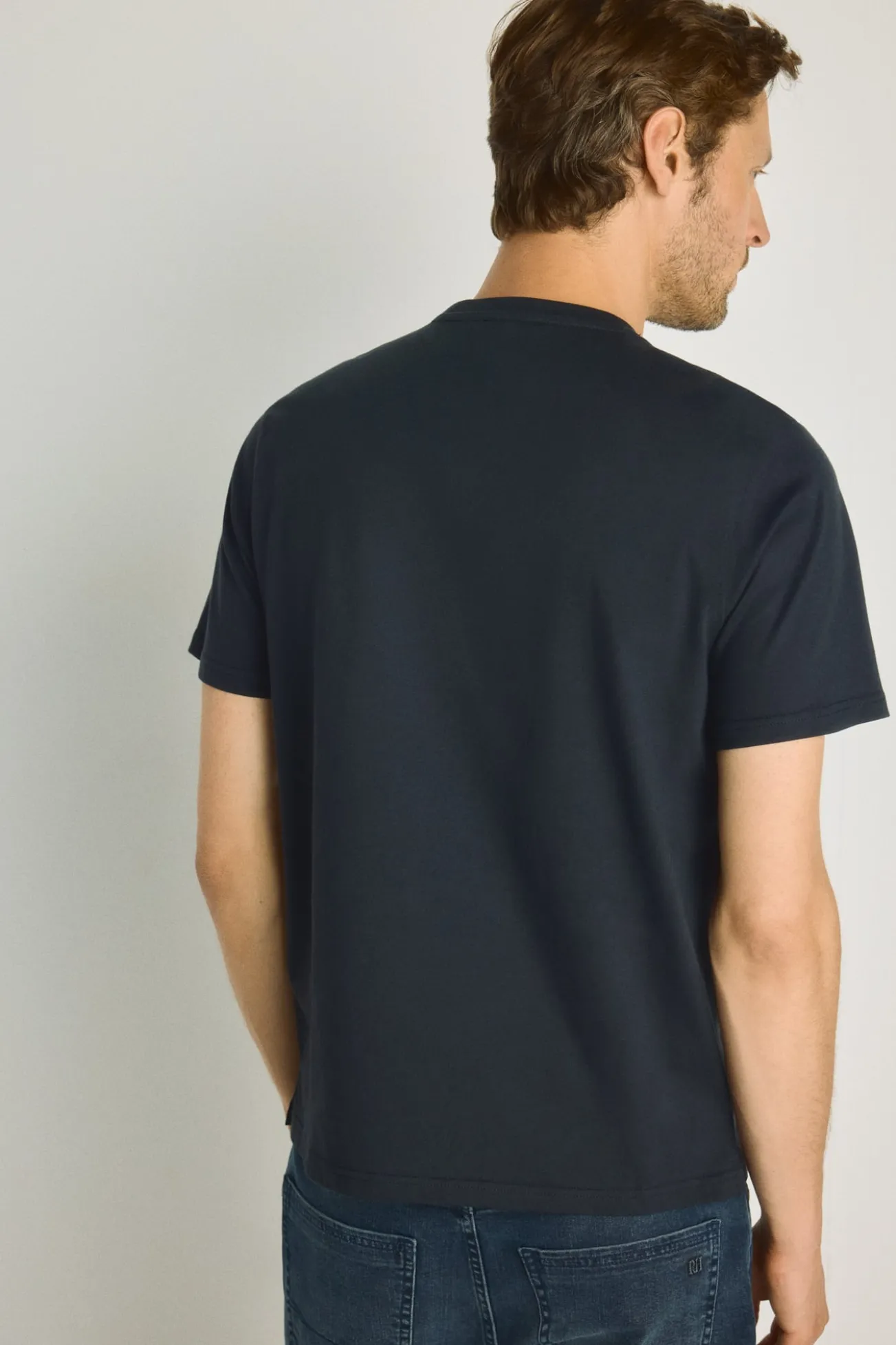 T-shirt de manga curta estampada