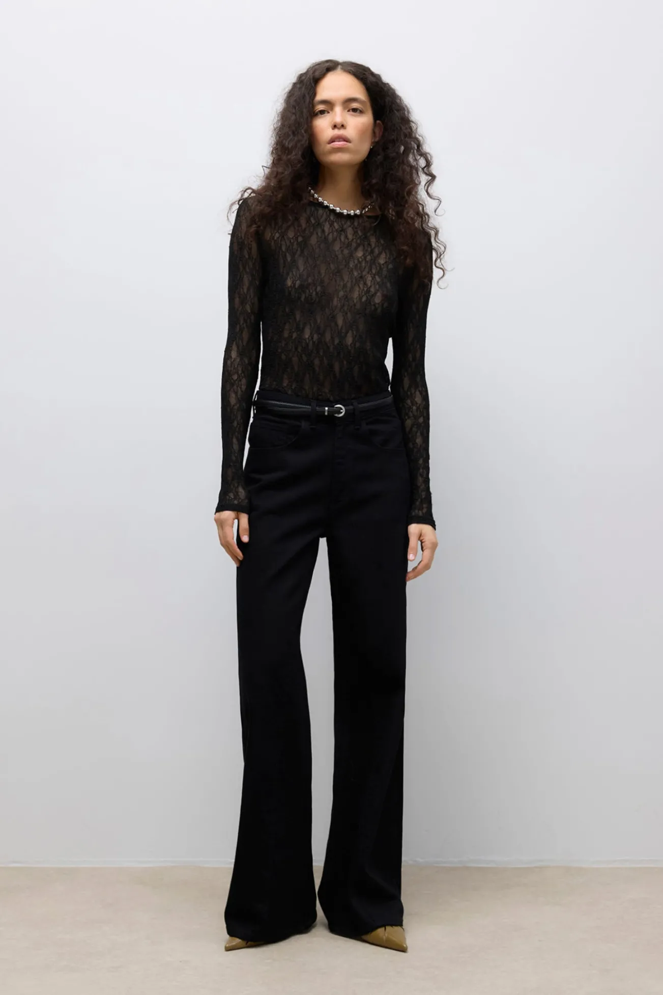 T-shirt de renda