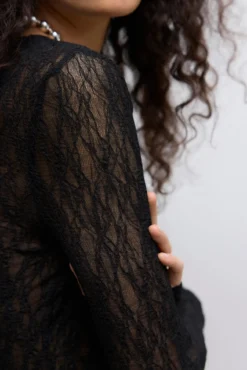T-shirt de renda