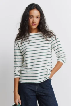 T-shirt de riscas