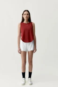 T-shirt desportiva Caliope vermelha