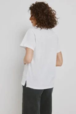 T-shirt estampada de manga curta