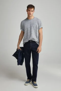T-shirt risca estrutura