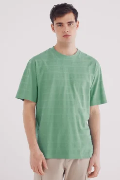 T-shirt risca piqué