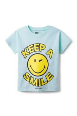 T-shirt Smiley menina