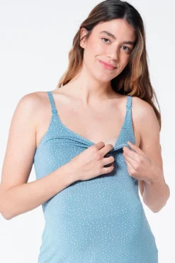 T-shirt top pijama maternity amamentação folhos