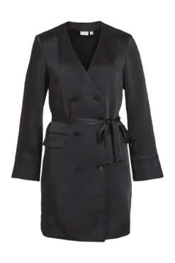 Vestido acetinado mini