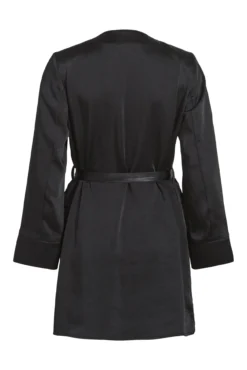 Vestido acetinado mini