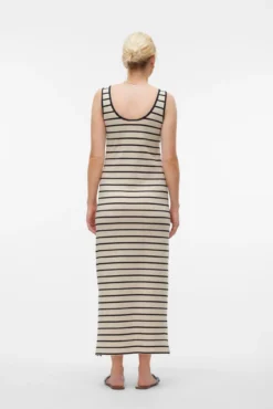 Vestido alças de algodão para maternity