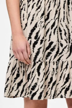 Vestido animal print