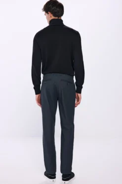 Vestido calças chino slim fit confortável