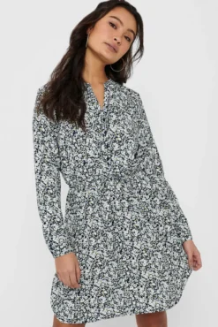 Vestido camiseiro botões