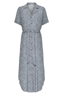 Vestido camiseiro midi