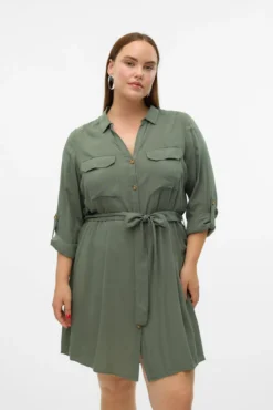 Vestido camiseiro tamanhos grandes