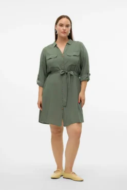 Vestido camiseiro tamanhos grandes