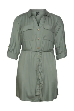 Vestido camiseiro tamanhos grandes