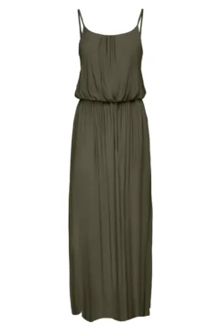 Vestido comprido com alças