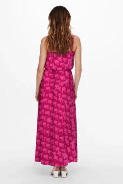 Vestido comprido com alças