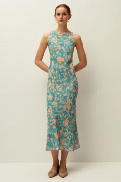 Vestido comprido de alças