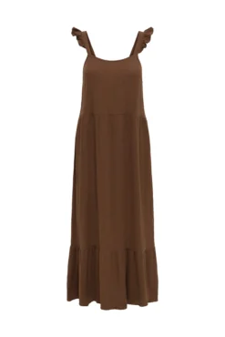 Vestido comprido de alças