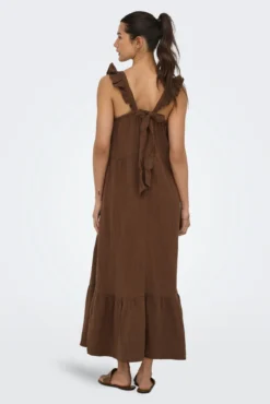 Vestido comprido de alças