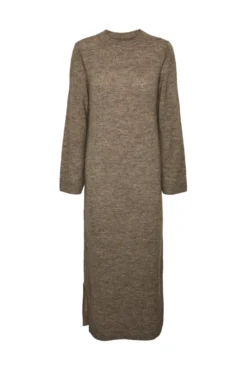 Vestido comprido de malha