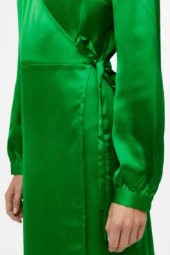 Vestido comprido envolvente