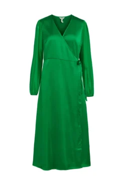 Vestido comprido envolvente