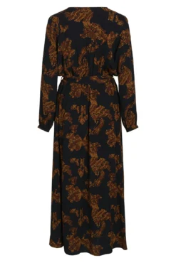 Vestido comprido estampado