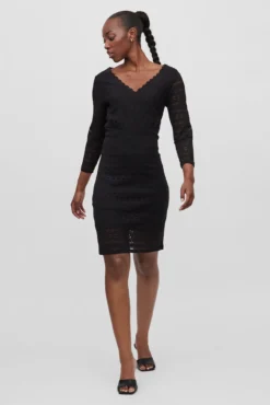 Vestido com renda Vila