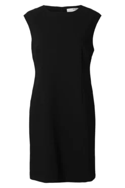 Vestido curto alças feito com materiais reciclados