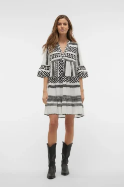 Vestido curto algodão