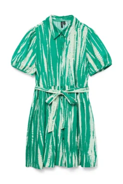 Vestido curto camiseiro