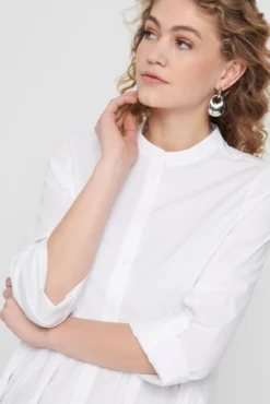 Vestido curto camiseiro