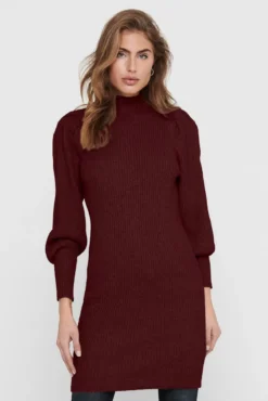 Vestido curto canelado