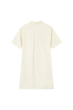 Vestido curto de algodão
