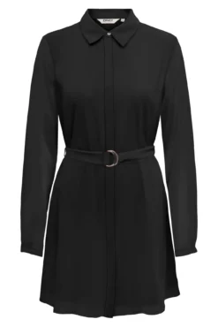 Vestido curto de chiffon