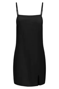 Vestido curto de linho