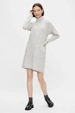 Vestido curto de malha