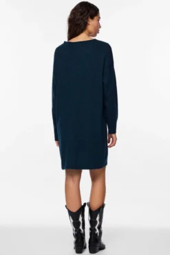 Vestido curto de malha