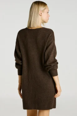 Vestido curto de malha