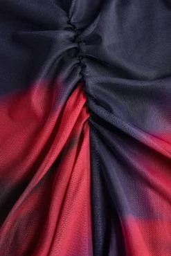 Vestido curto de malha