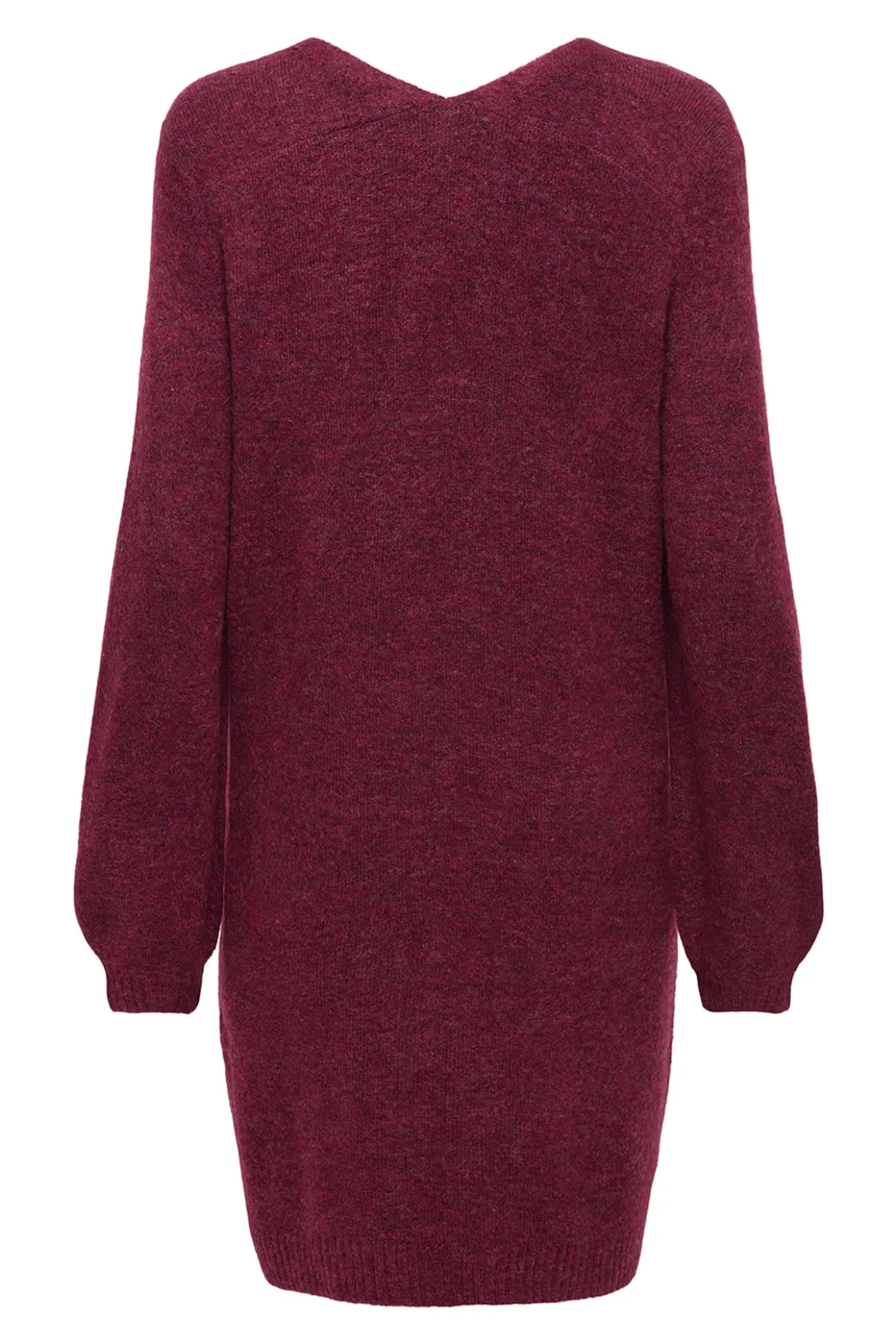 Vestido curto de malha