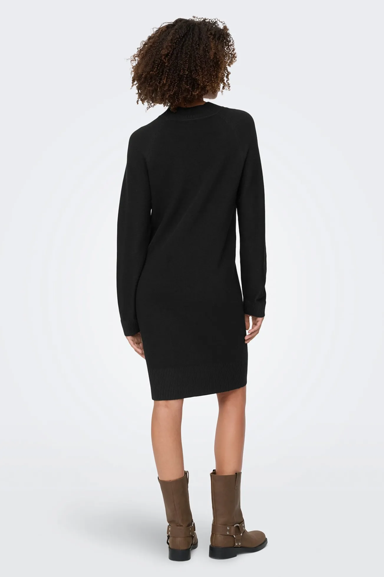 Vestido curto de malha