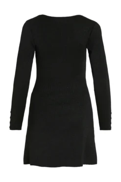 Vestido curto de malha